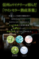 BIOLY ワインセラー熟成茶 Wの乳酸菌 10包×3g 健康茶（メール便、送料無料）